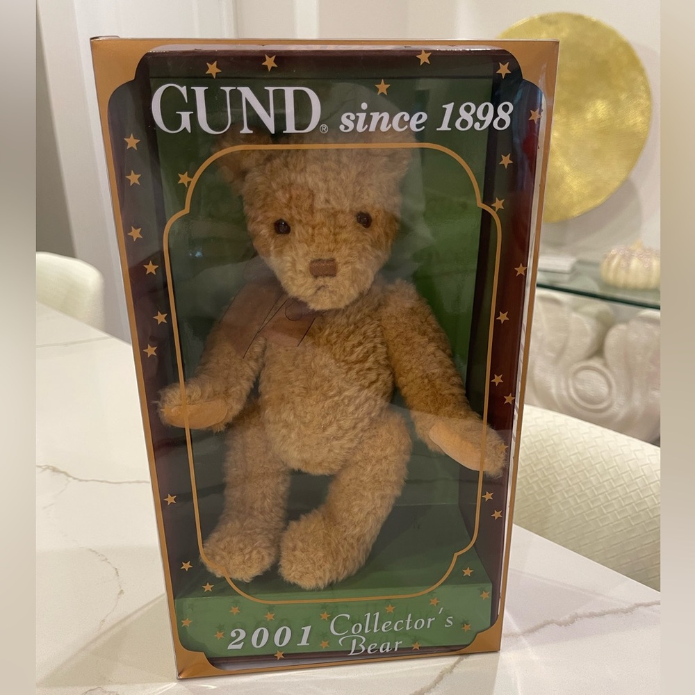 2001 Gund (Gundy) Teddy Bear New in Box